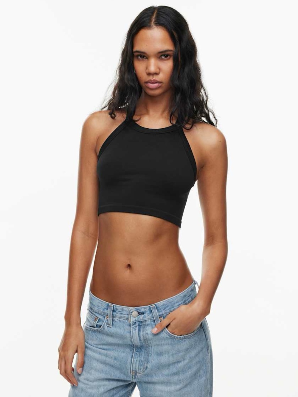 Baby Rib Seamless Compel Waist Tank